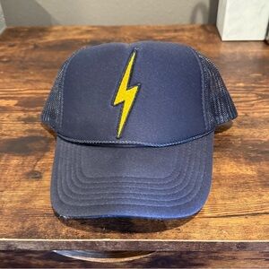 Aviator Nation bolt hat navy